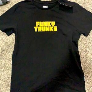 NWT Funky Trunks Black T-Shirt - Medium